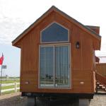 A-511 End with Clay Sliding Glass Door and Pentazoid Window