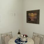 522 dining area with wall mounted tv jack and electrical outlet